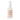 A clear plastic spray bottle of 'indie + jane' Pomegranate Bloom Fragrance Mist with a white spray top and a pale pink label, set against a plain white background.