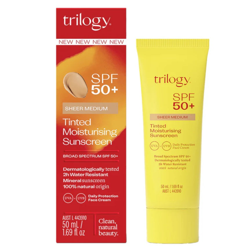 SPF50+ Sheer Tinted Moisturising Sunscreen