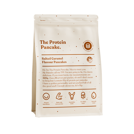 Salted Caramel Protein Pancake Mix - Health 2000