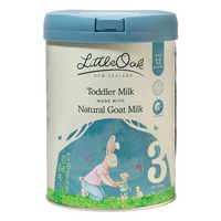 Little Oak New Zealand toddler milk canister on a white background