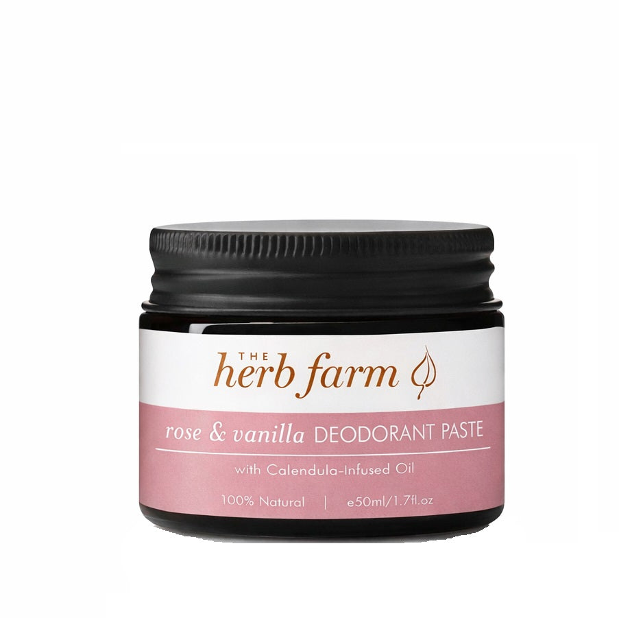 Rose & Vanilla Deodorant Paste