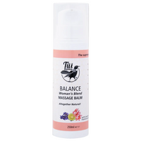 Tui Balms Balance Woman's Blend Massage Balm on a white background