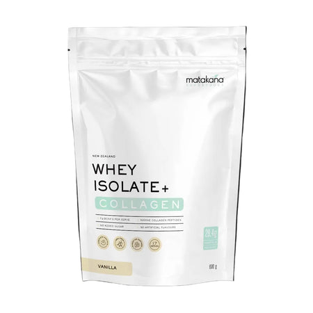 NZ Whey Protein Isolate + Collagen Vanilla