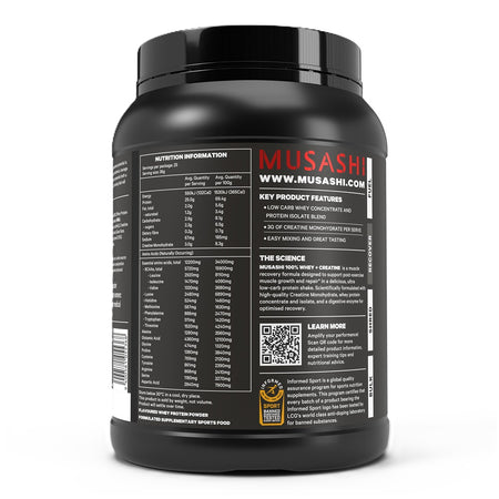 100% Whey + Creatine Vanilla