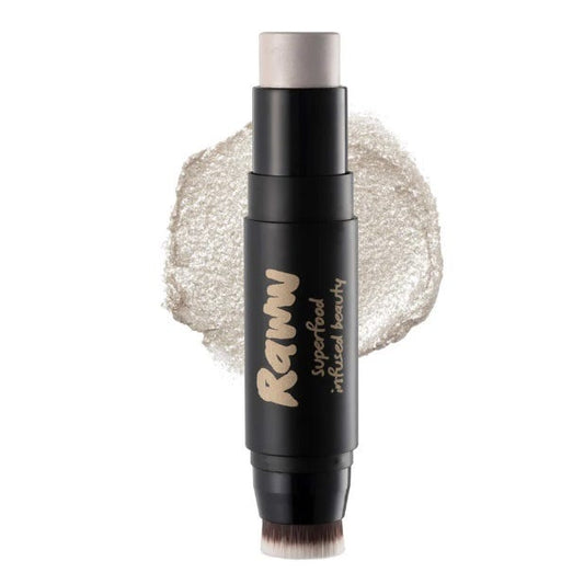 Raww Coconut Splash Lip Gloss – Sea Curls with Coconut Oil and shimmering cool finish - 3.1ml