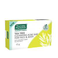 Tea Tree Cleansing Acne Bar Face & Body - Health 2000