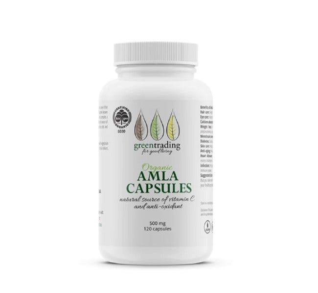 Organic Amla Capsules - Health 2000
