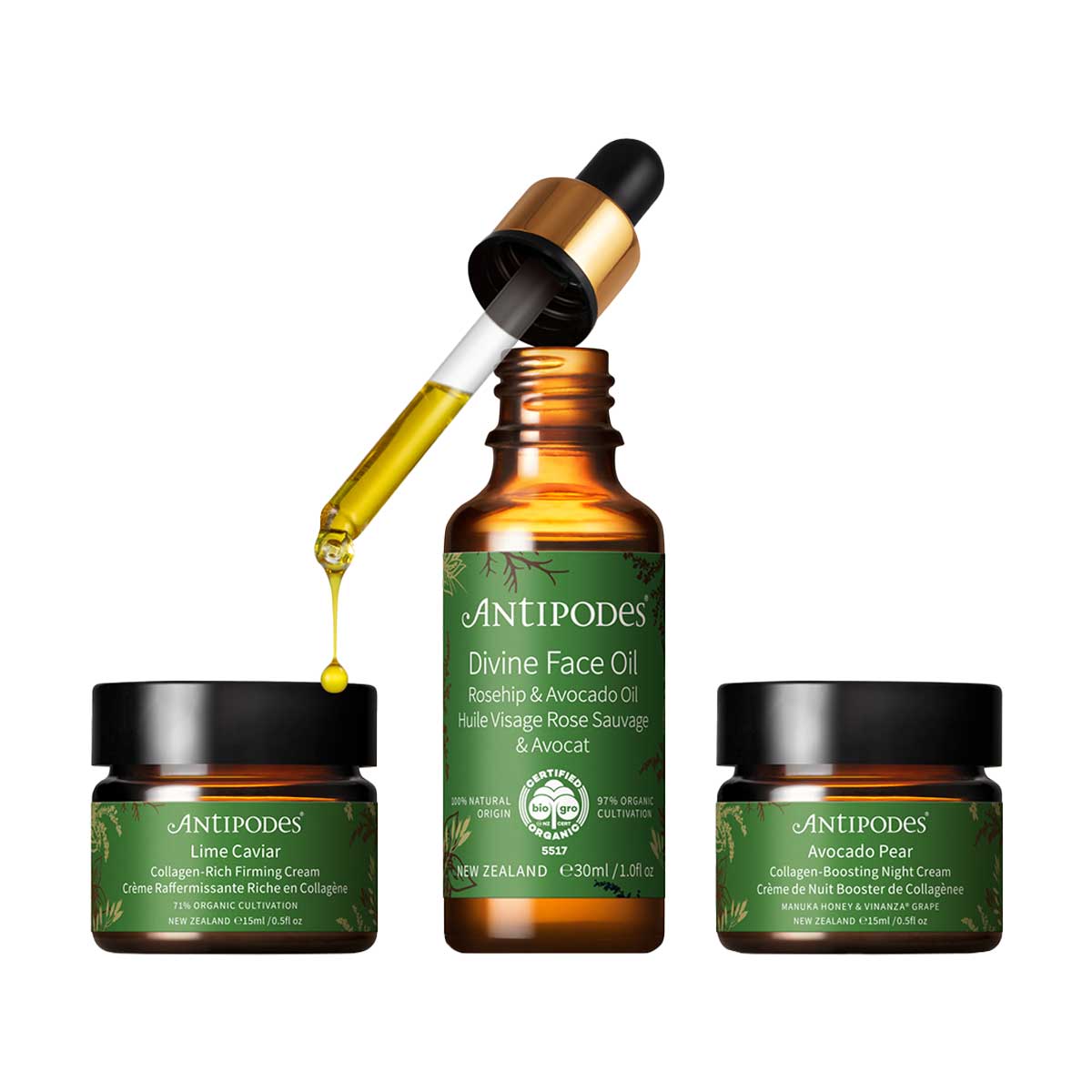  eye cream & face oil