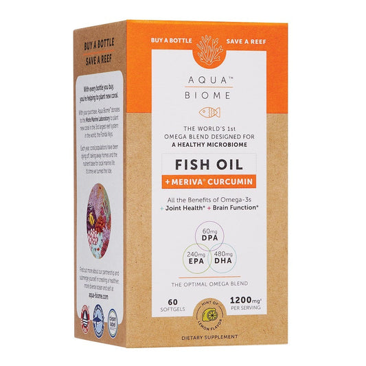 Aqua Biome Fish Oil Meriva Curcumin