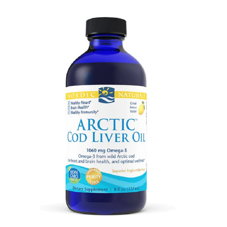 Arctic Cod Liver Oil Liquid - Lemon - Health 2000
