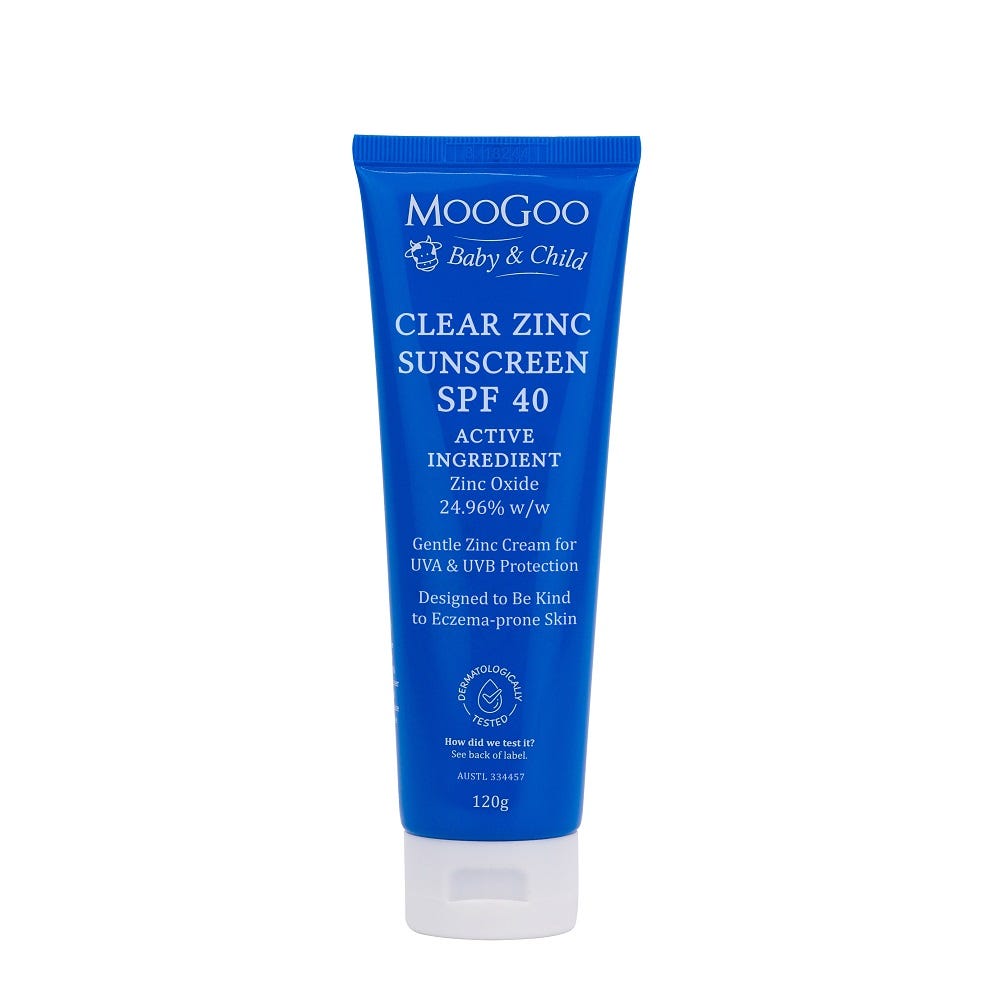 Baby & Child Clear Zinc Sunscreen SPF 40 - Health 2000