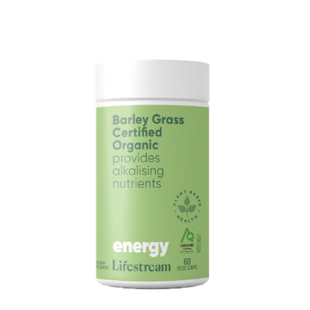 Barley Grass Certified Organic Capsules - Health 2000