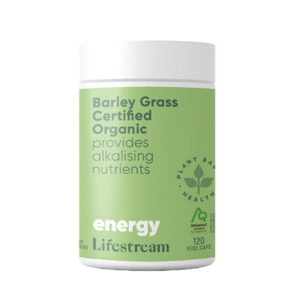 Barley Grass Certified Organic Capsules