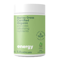 Barley Grass Certified Organic Capsules - Health 2000