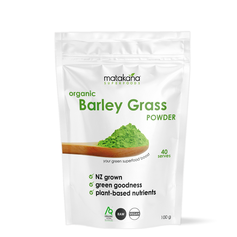 Image of Matakana Organic Barley Grass Powder 100g Pouch