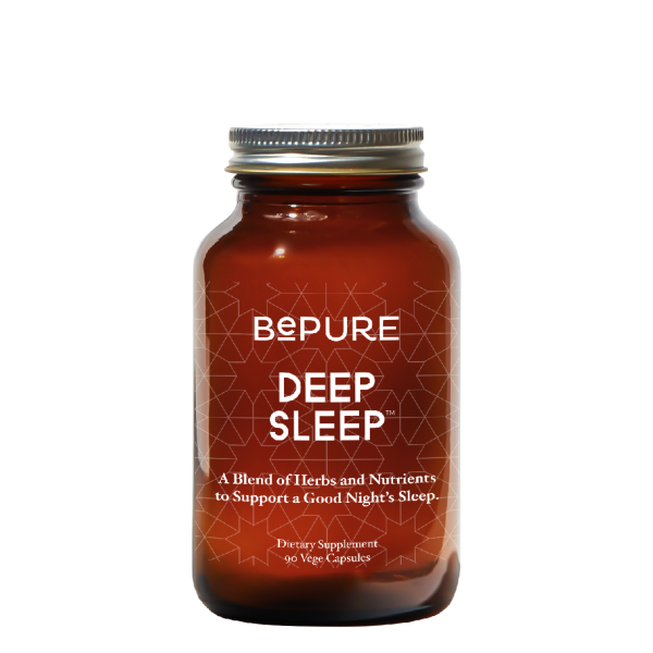 Image of BePure Deep Sleep – 90 Capsules Bottle – Supports Relaxation & Restorative Sleep