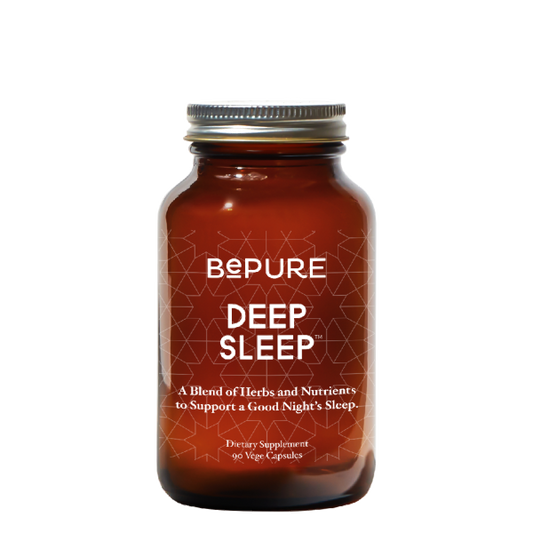 Image of BePure Deep Sleep – 90 Capsules Bottle – Supports Relaxation & Restorative Sleep