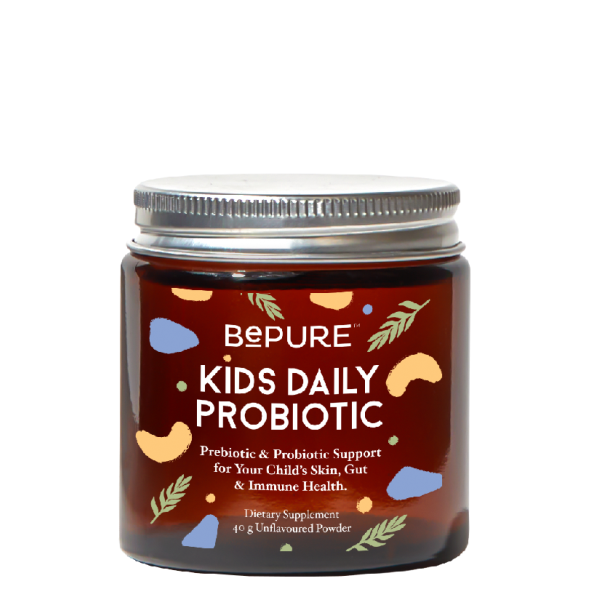 BePure Kids Daily Probiotic 40 g powder – 14 billion CFU prebiotic & probiotic blend