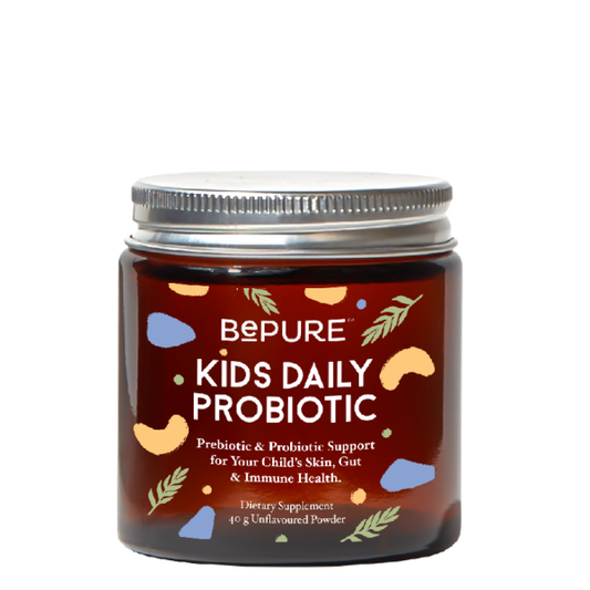 BePure Kids Daily Probiotic 40 g powder – 14 billion CFU prebiotic & probiotic blend