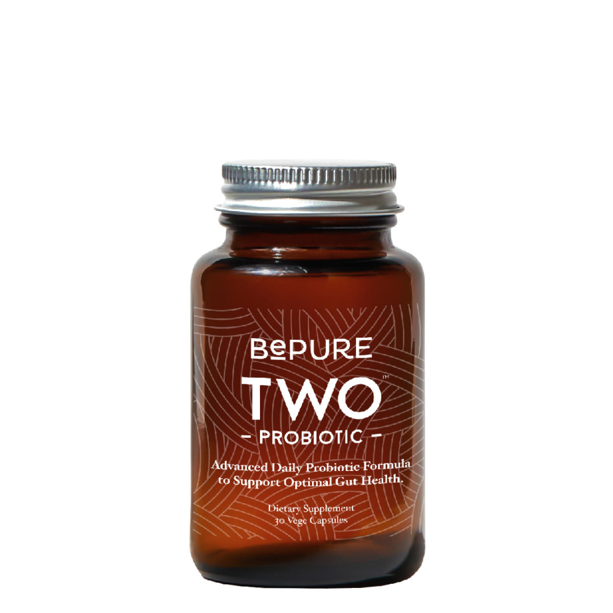 Image of BePure Two Probiotic – 60 Capsules Bottle – Supports Gut Health and Immunity