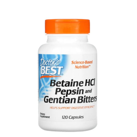 Betaine HCl Pepsin & Gentian Bitters - Health 2000