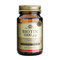 Biotin supplement for healthy hair, skin, and nails - Solgar Biotin 1000ug