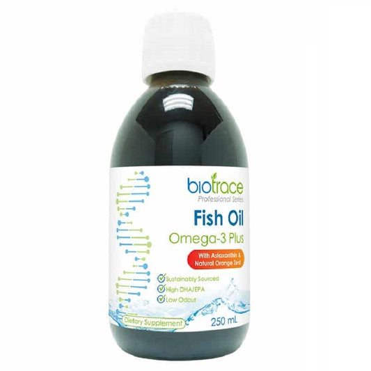 BioTrace Fish Oil Omega-3 Plus 250ml Bottle