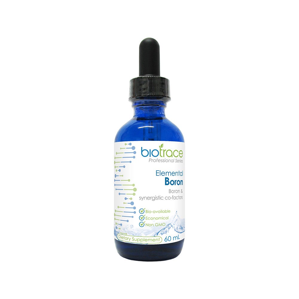 BioTrace Elemental Boron for bone, hormone and brain health