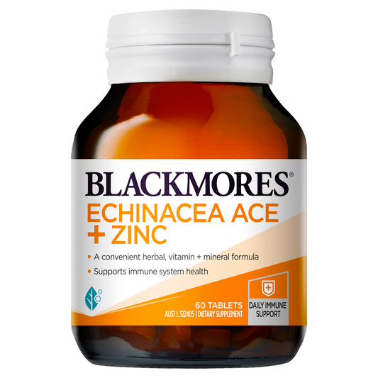 Blackmores Echinacea ACE + Zinc - Product Bottle 60 Tablets