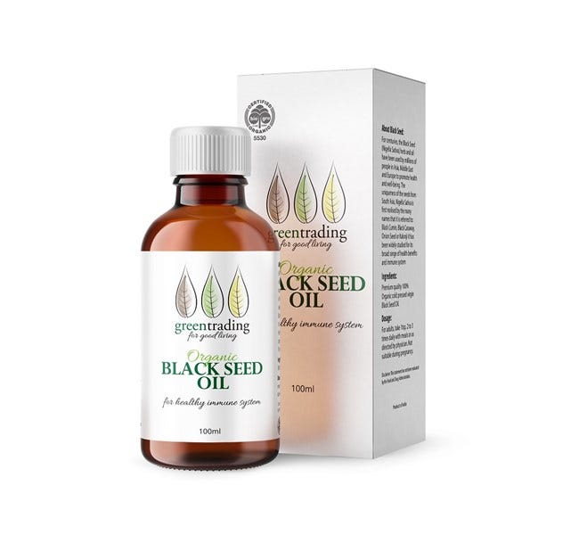 Organic Black Seed Oil - Health 2000