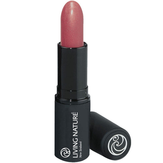 Living Nature Lip Hydrator – Bliss in sleek black tube – sheer blush‑pink tinted lip balm with nourishing hydration - 3.9g