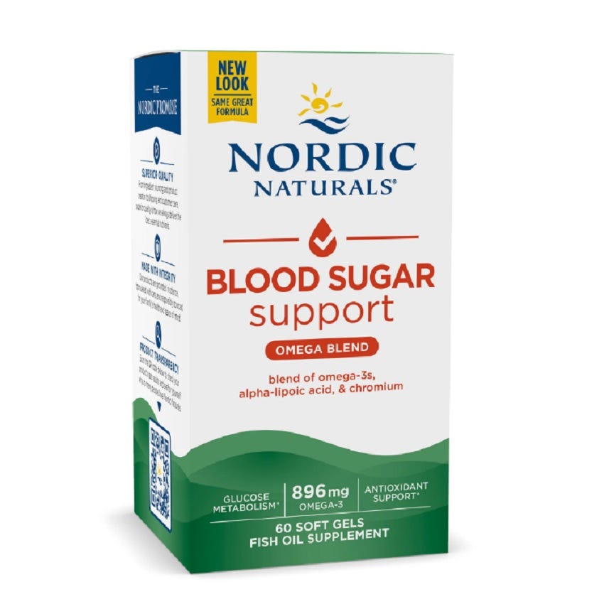 Image of Nordic Naturals Blood Sugar Support - Metabolic Health Supplement