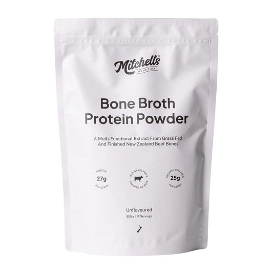 Image of Mitchells Nutrition Bone Broth Protein Powder Unflavoured 500g