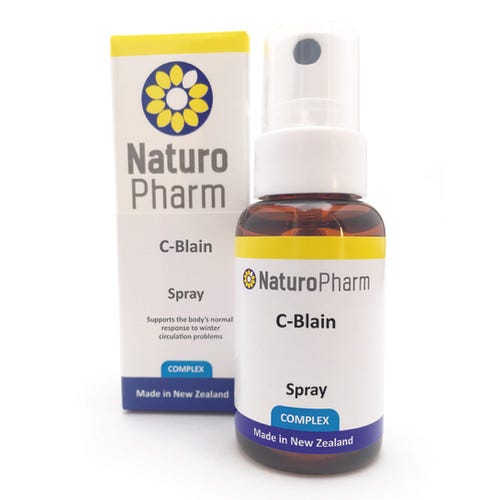 Naturo Pharm C-Blain Complex Spray bottle – homeopathic circulation support - 25ml