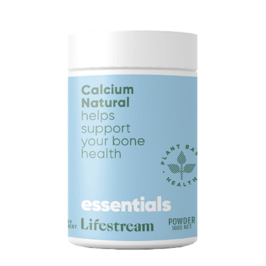 Image of Lifestream Calcium Natural powder for vegan-base, organic bone health 
