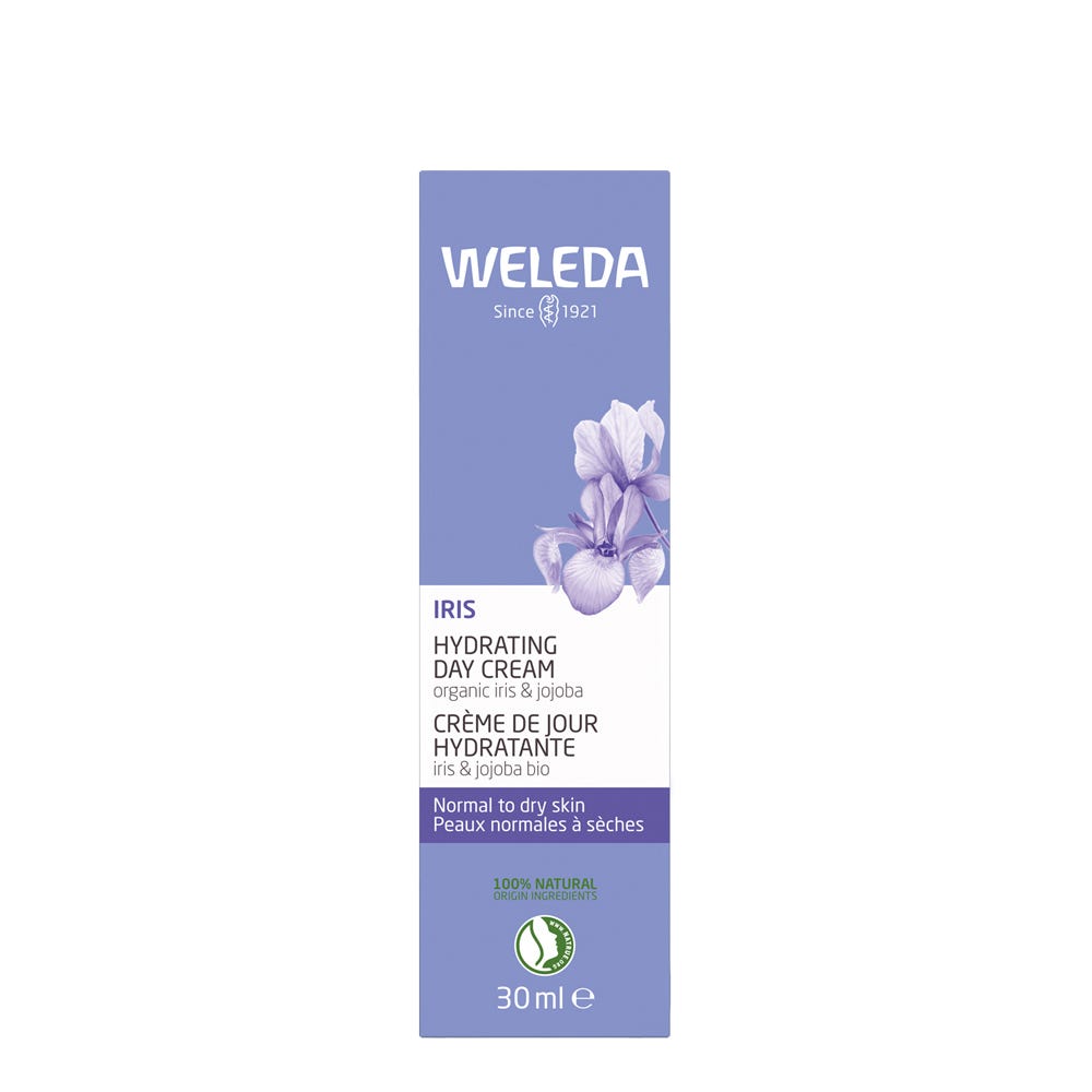 Weleda Iris Hydrating Day Cream – rich moisturiser for dry and dehydrated skin - 30ml