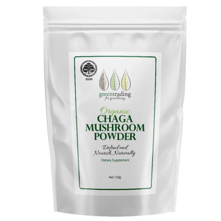 Organic Chaga Mushroom Powder - Health 2000