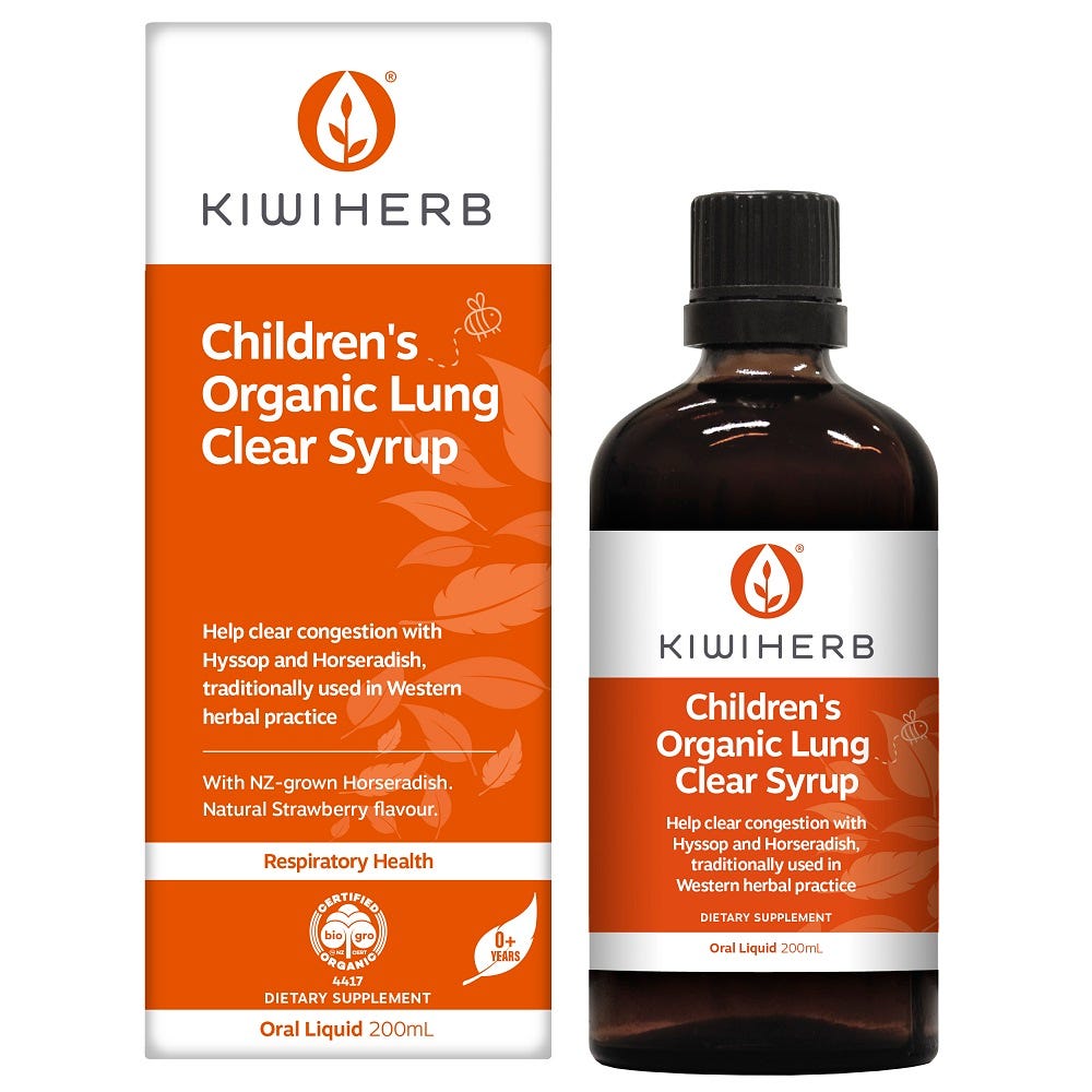 Children's Organic Lung Clear Syrup