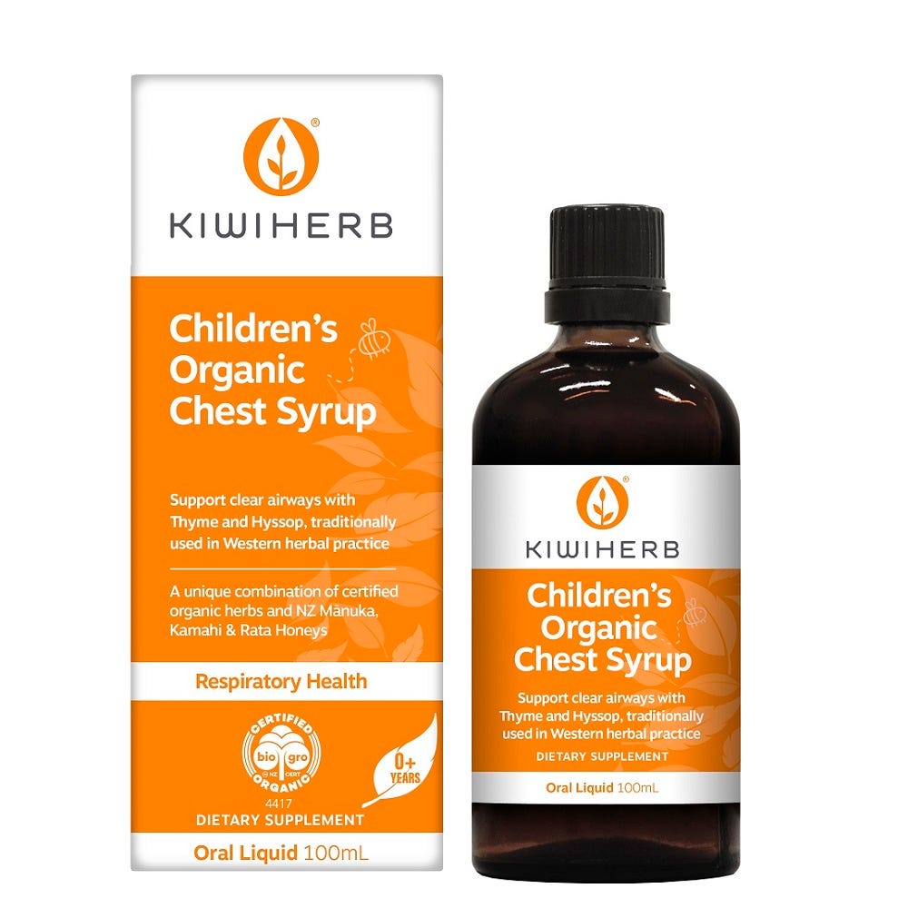 Children's Organic Chest Syrup - Health 2000
