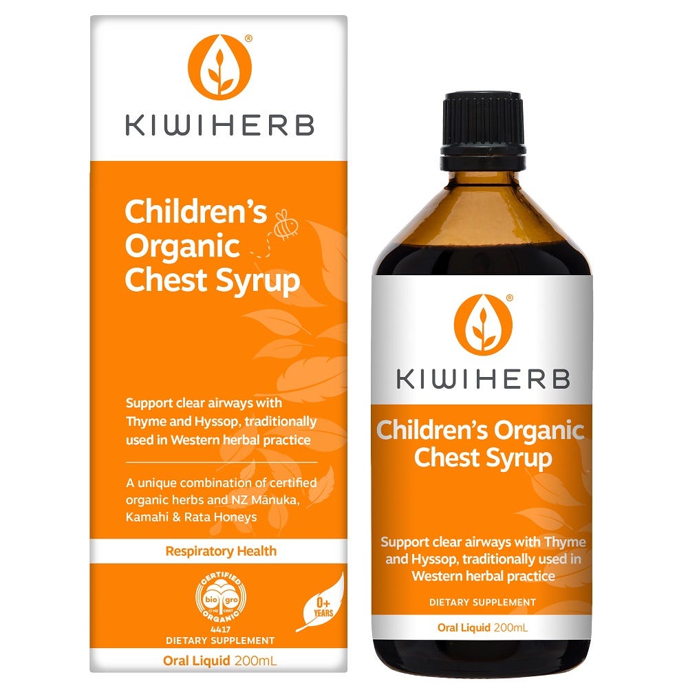 Children's Organic Chest Syrup - Health 2000