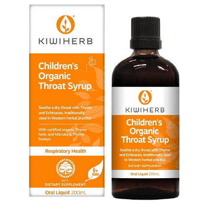Children's Organic Throat Syrup
