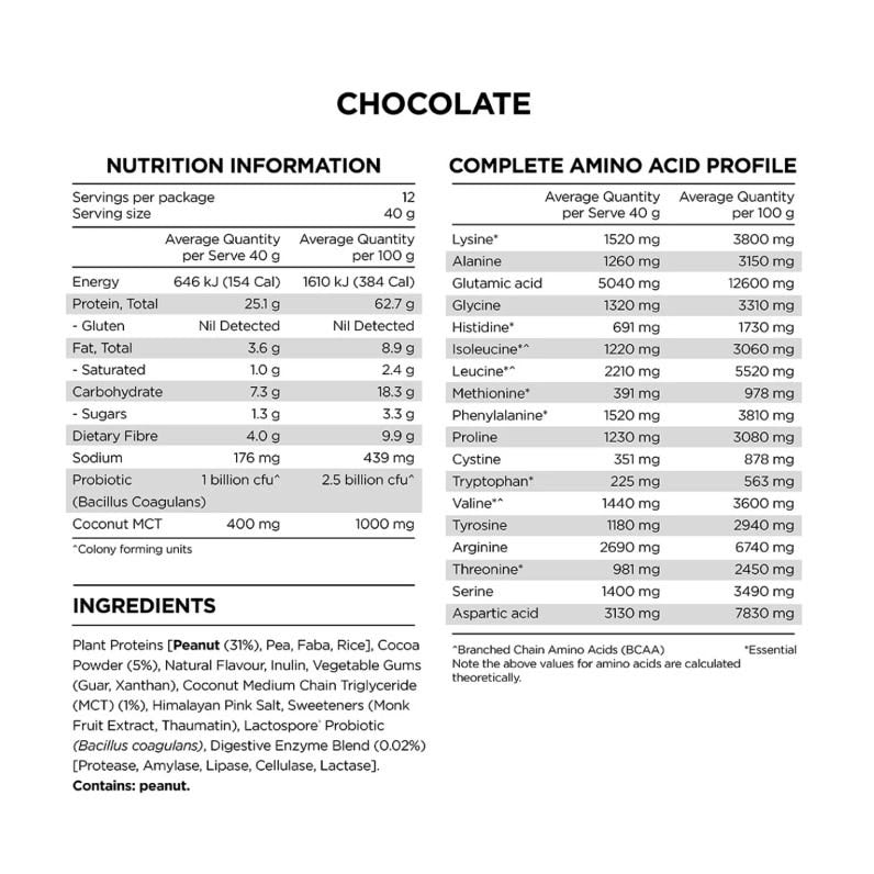 Peanut Protein - Chocolate