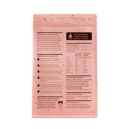 Chocolate Protein Pancake Mix - Health 2000