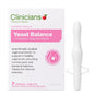 Clinicians Yeast Balance Supplement Carton and Applicator - Natural Support