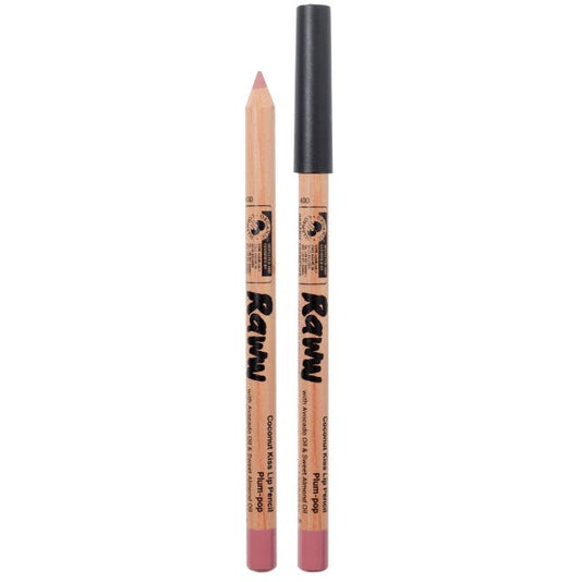 Raww Babassu Oil Eye Pencil – Carbon Black with nourishing natural ingredients and bold black pigment 1.1g