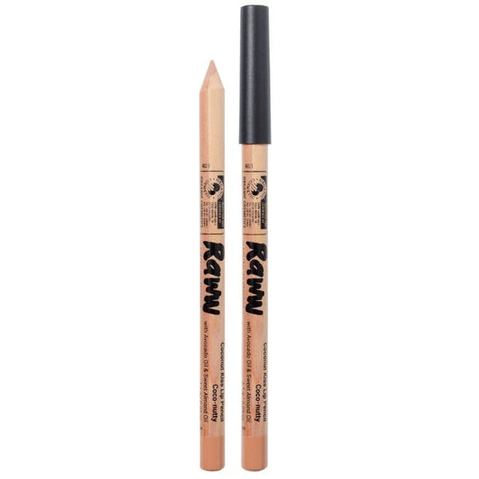 Raww Babassu Oil Eye Pencil – Carbon Black with nourishing natural ingredients and bold black pigment 1.1g