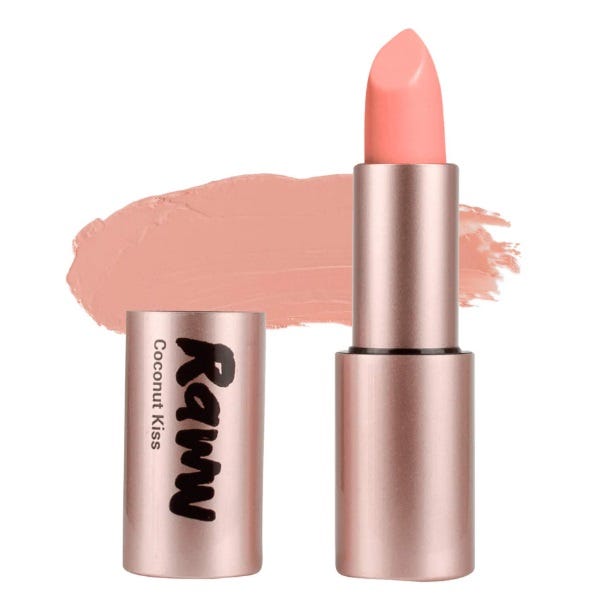 Raww Coconut Splash Lip Gloss – Sea Curls with Coconut Oil and shimmering cool finish - 3.1ml