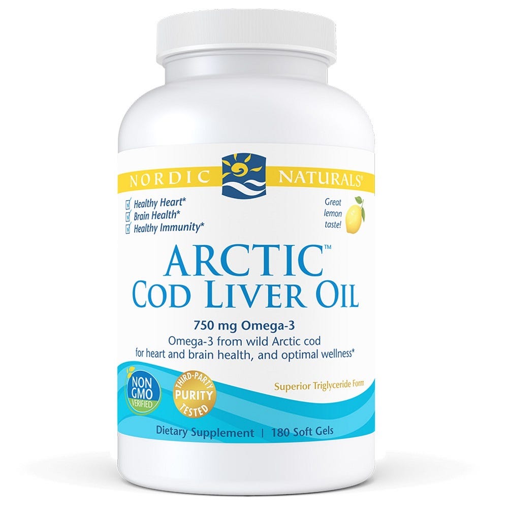 Arctic Cod Liver Oil - Lemon