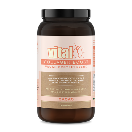 Collagen Boost Vegan Protein Blend Cacao - Health 2000