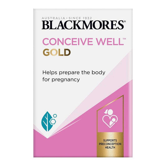 Blackmores Conceive Well Gold supplement Capsules and Tablets - Fertility vitamins - Health2000 NZ